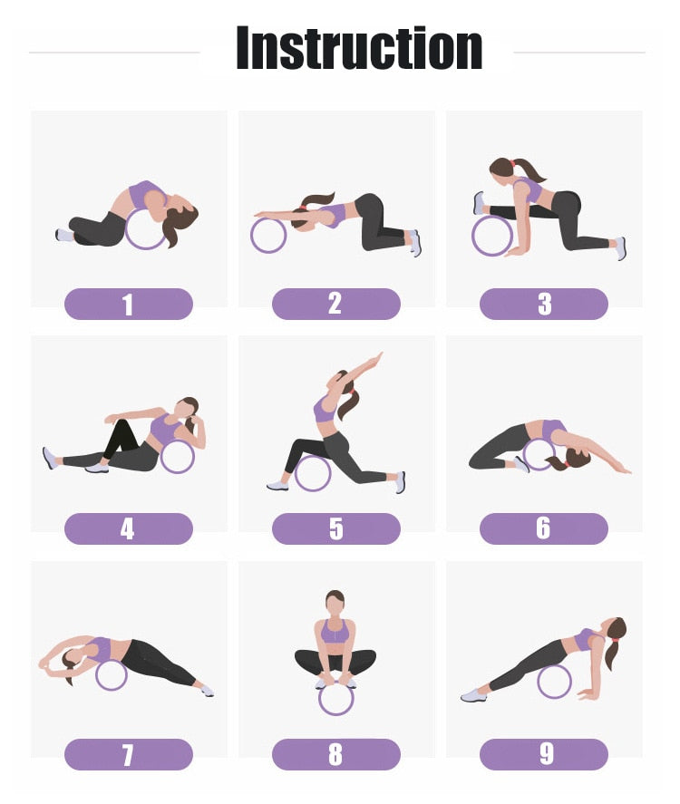 Yoga Wheel - Ruota per Yoga e Fitness